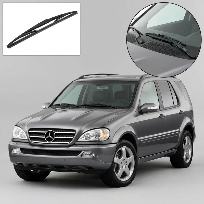Passenger Side Wiper Blade for Mercedes-Benz ML55 AMG (2000 - 2003) - 1